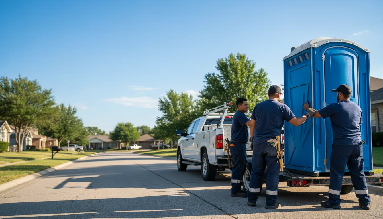 Portable Toilet Rental in Woodville, AL near me